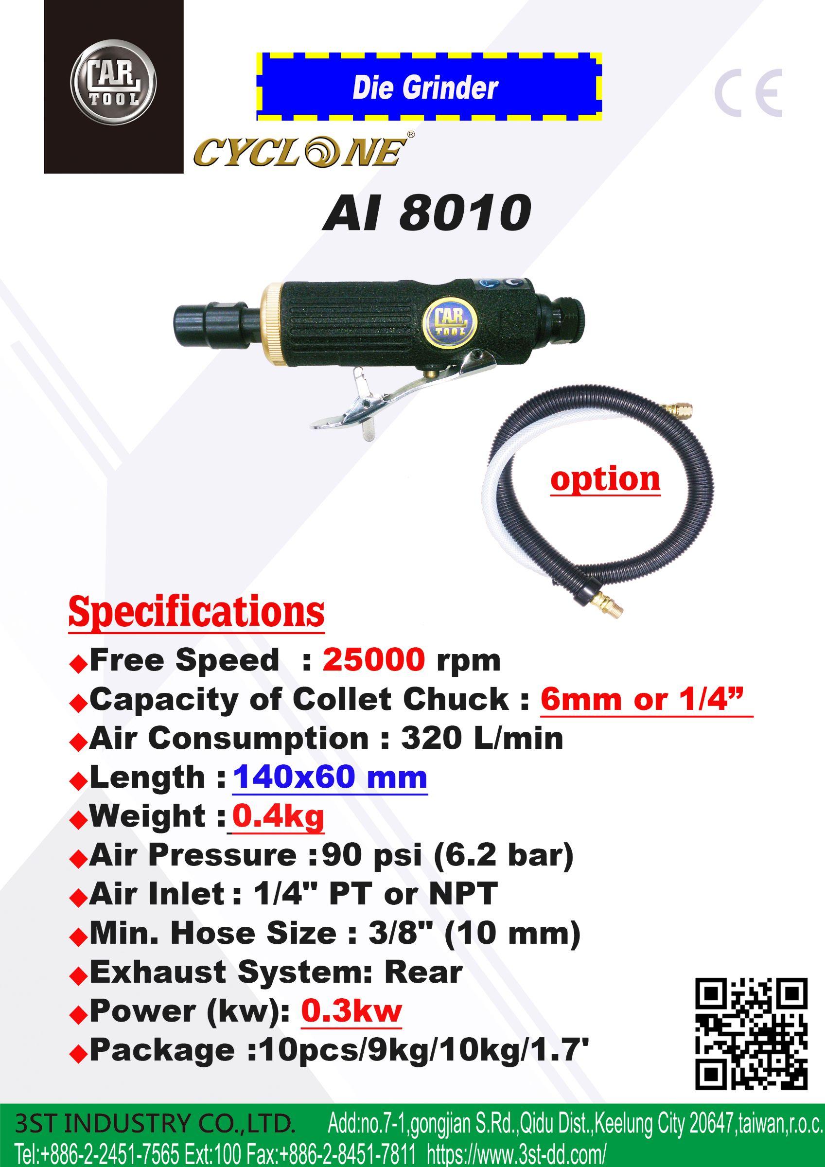 AI8010 Die Grinder 6mm