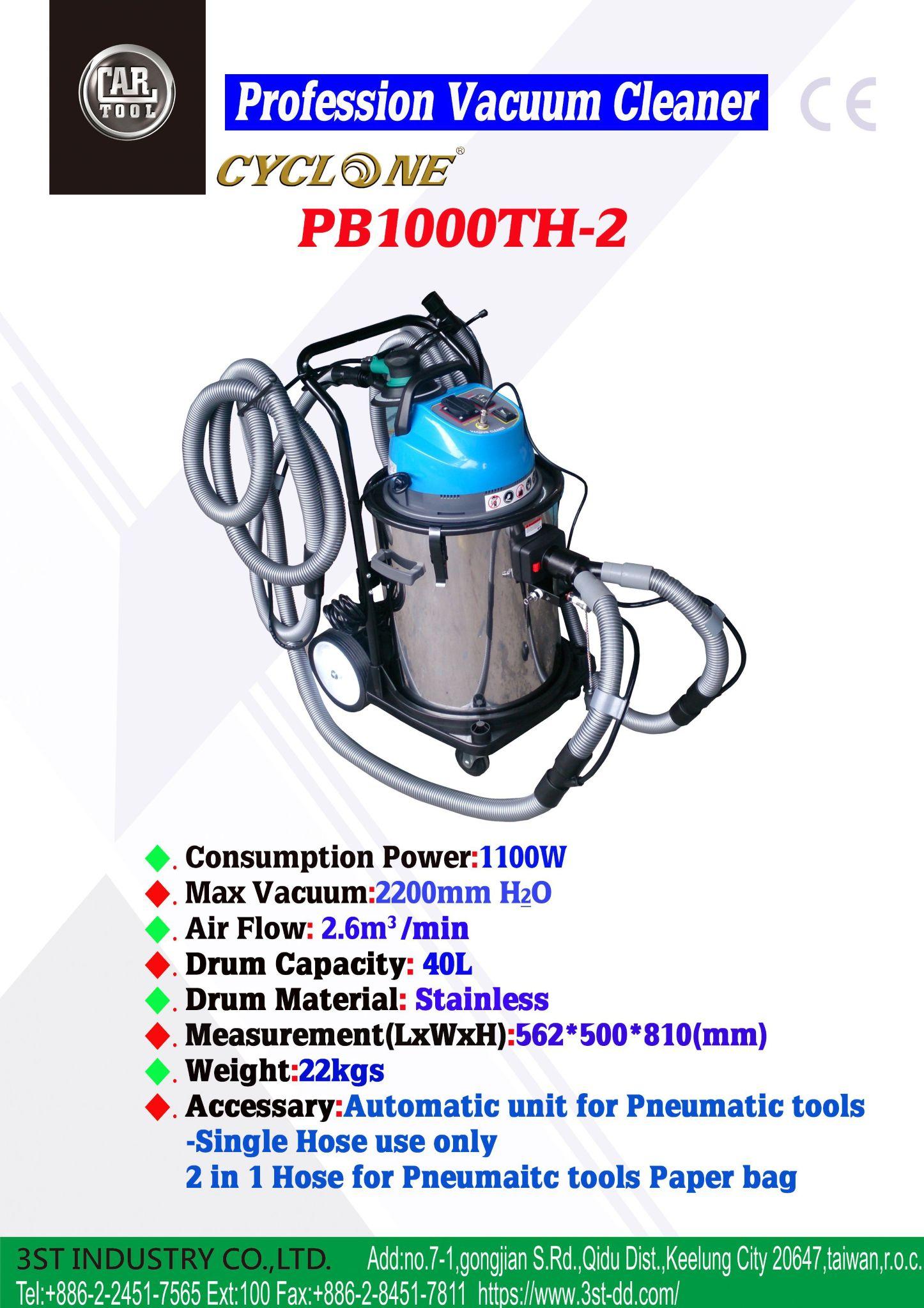 PB1000TH Industrial Vacuum Cleaner - Image 2